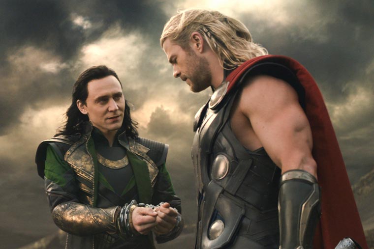Thor: The Dark World, Thor: Un Mundo Oscuro, Tom Hiddleston, Chris Hemsworth