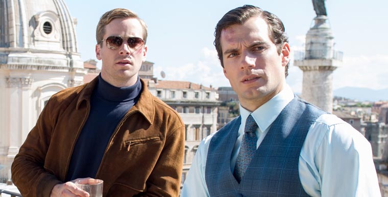 The Man from U.N.C.L.E, Guy Ritchie, Armie Hammer, Henry Cavill