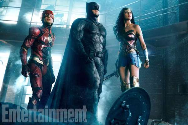 Batman, The Flash y Wonder Woman