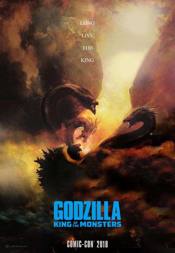 Godzilla King of the Monsters Poster Gidorah