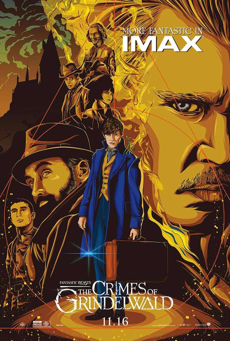 Fantastic Beasts: The Crimes of Grindelwald, IMAX