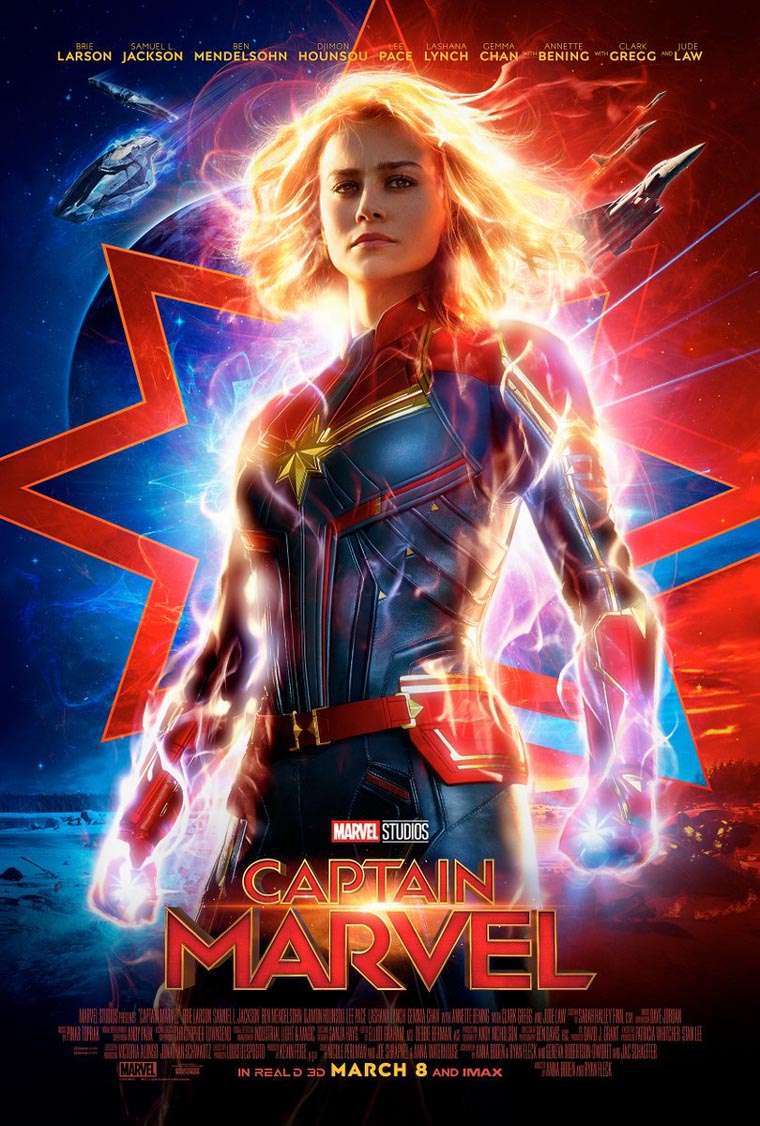 Captain Marvel, póster