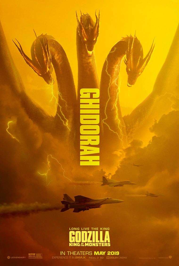 King Ghidorah, Mothra, Rodan, Godzilla: King of the Monsters