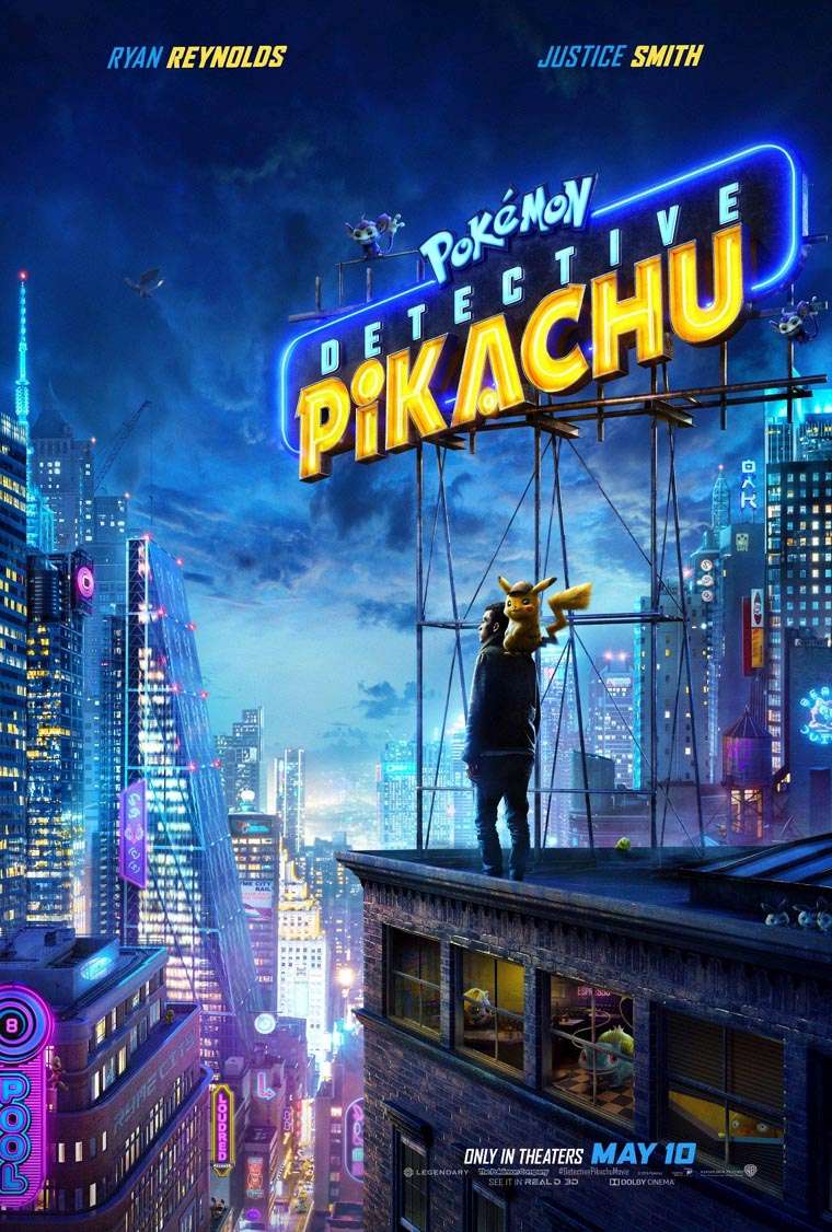 Pokémon Detective Pikachu, trailer, Ryan Reynolds