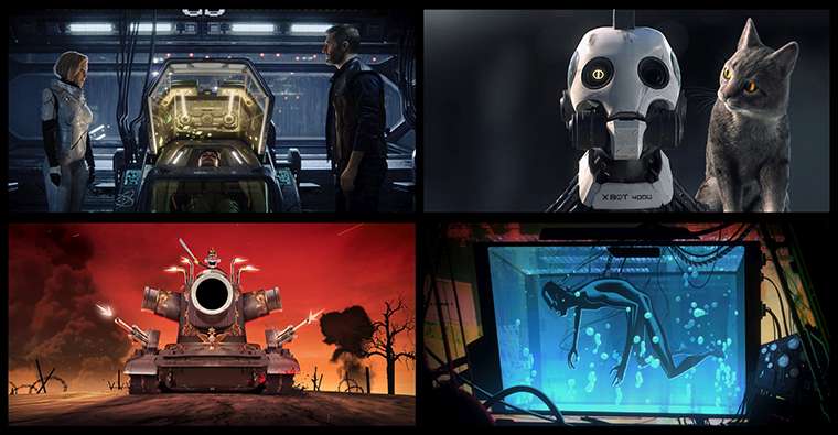Love, Death & Robots, David Fincher, Tim Miller, Netflix