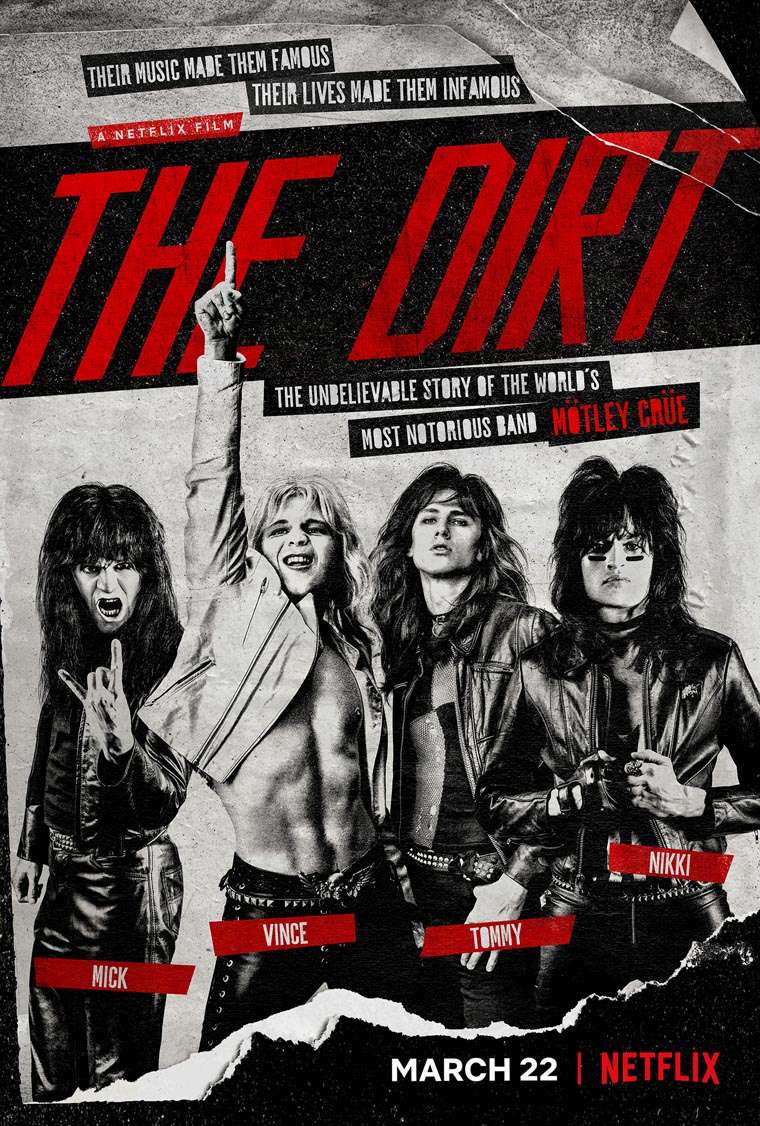 The Dirt, Mötley Crüe, Netflix