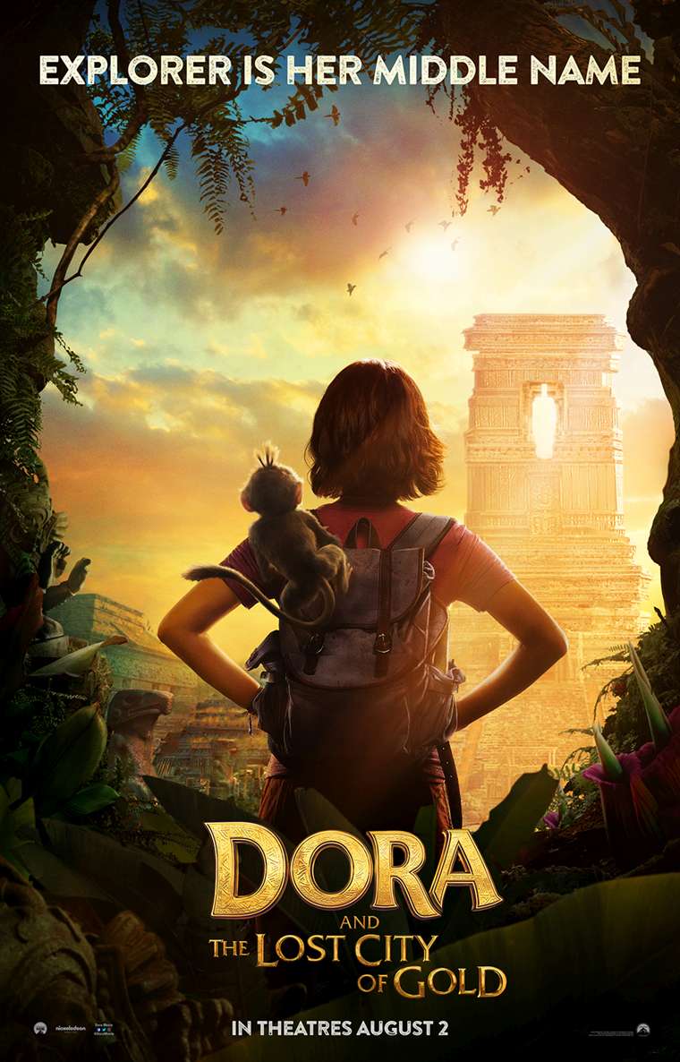 Dora and The Lost City of Gold, Dora the Explorer, Dora la Exploradora, Isabela Moner, Benicio Del Toro, Michael Peña, Eva Longoria, Eugenio Derbez