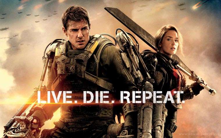 Edge of Tomorrow, Tom Cruise, Doug Liman, Emily Blunt, Matthew Robinson, Live Die Repeat and Repeat