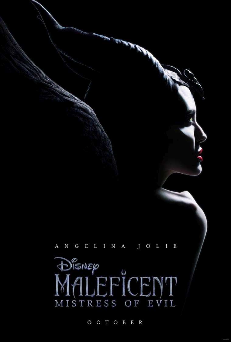 Maleficent: Mistress of Evil, Maléfica, Angelina Jolie, póster, trailer