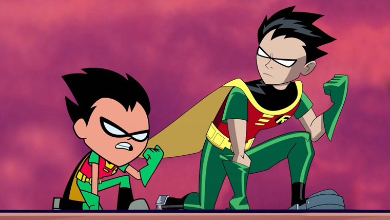 Teen Titans Go! Vs. Teen Titans, Robin