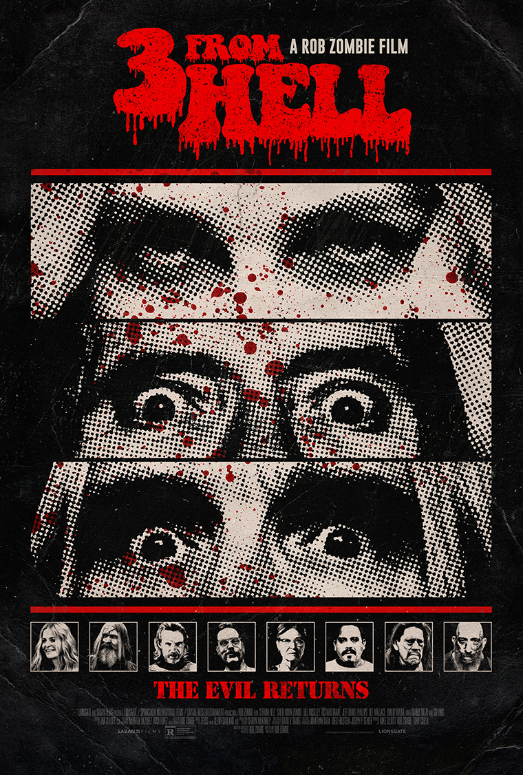 3 From Hell, Rob Zombie, trailer