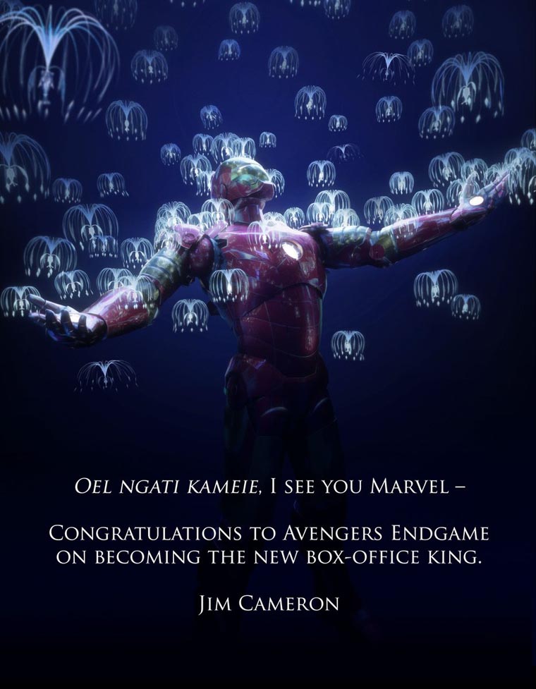 Avengers: Endgame, Avatar, James Cameron