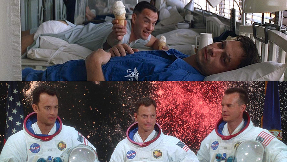Forrest Gump, Teniente Dan, Lieutenant Dan, Apollo 13, Gary Sinise, Tom Hanks