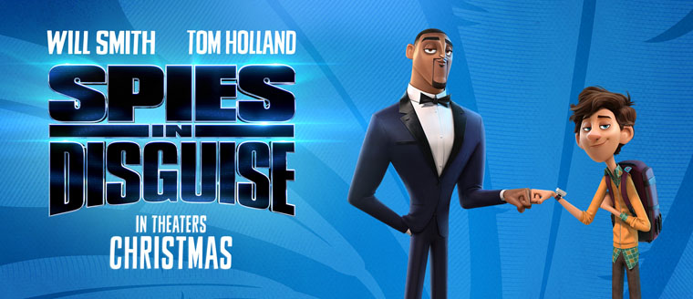 Spies in Disguise, trailer, Will Smith, Tom Holland
