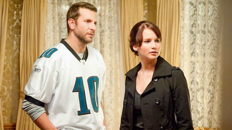 Silver Linings Playbook, Bradley Cooper, Jennifer Lawrence
