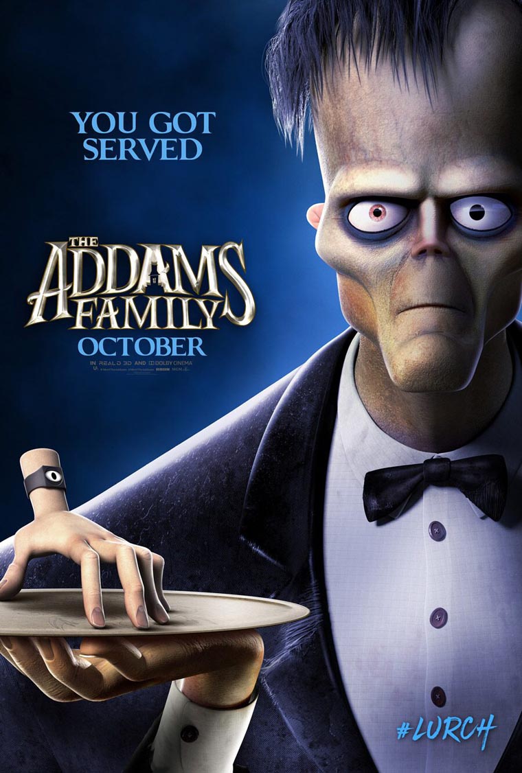 The Addams Family, animated, animation, poster, posters