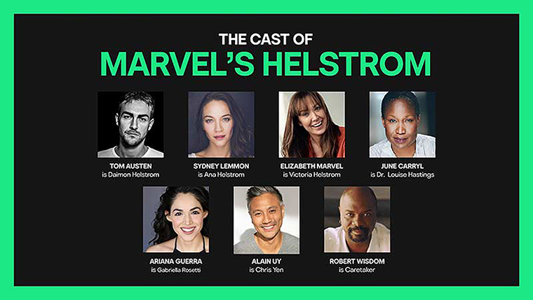 Helstrom, Marvel, cast, elenco