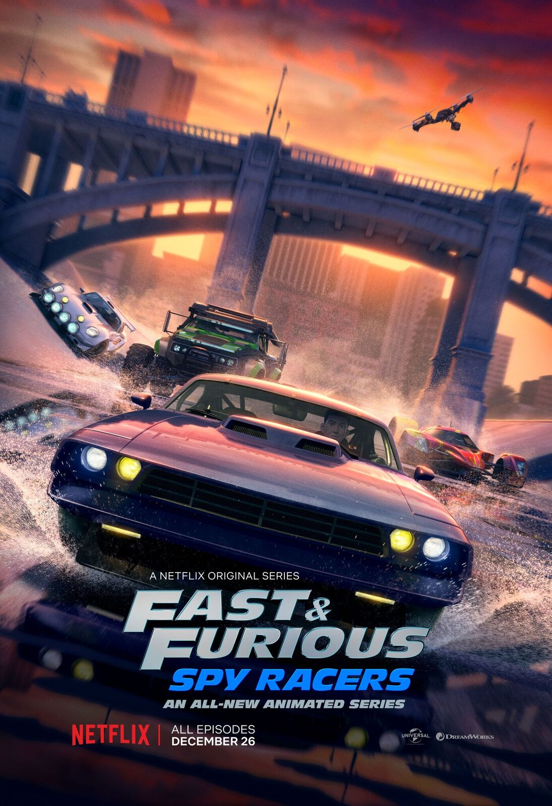 Fast & Furious: Spy Racers, poster
