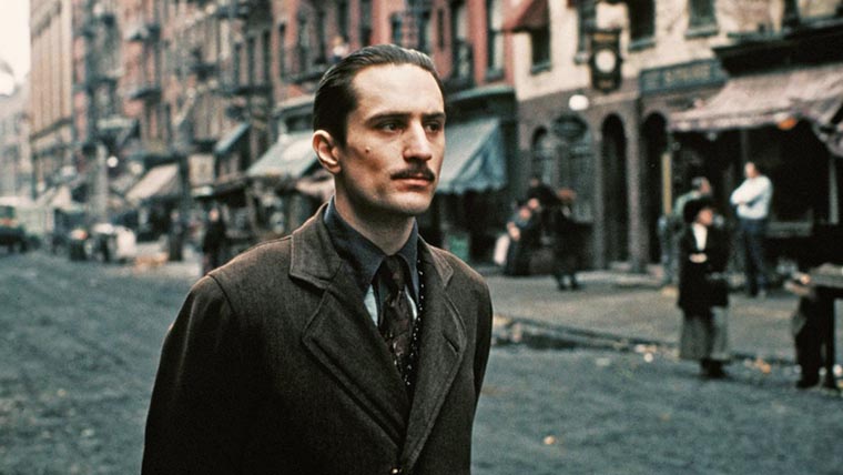 Robert De Niro, The Godfather Part II, El Padrino, Vito Corleone