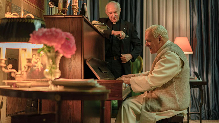 The Two Popes, Los Dos Papas, Jonathan Pryce, Anthony Hopkins