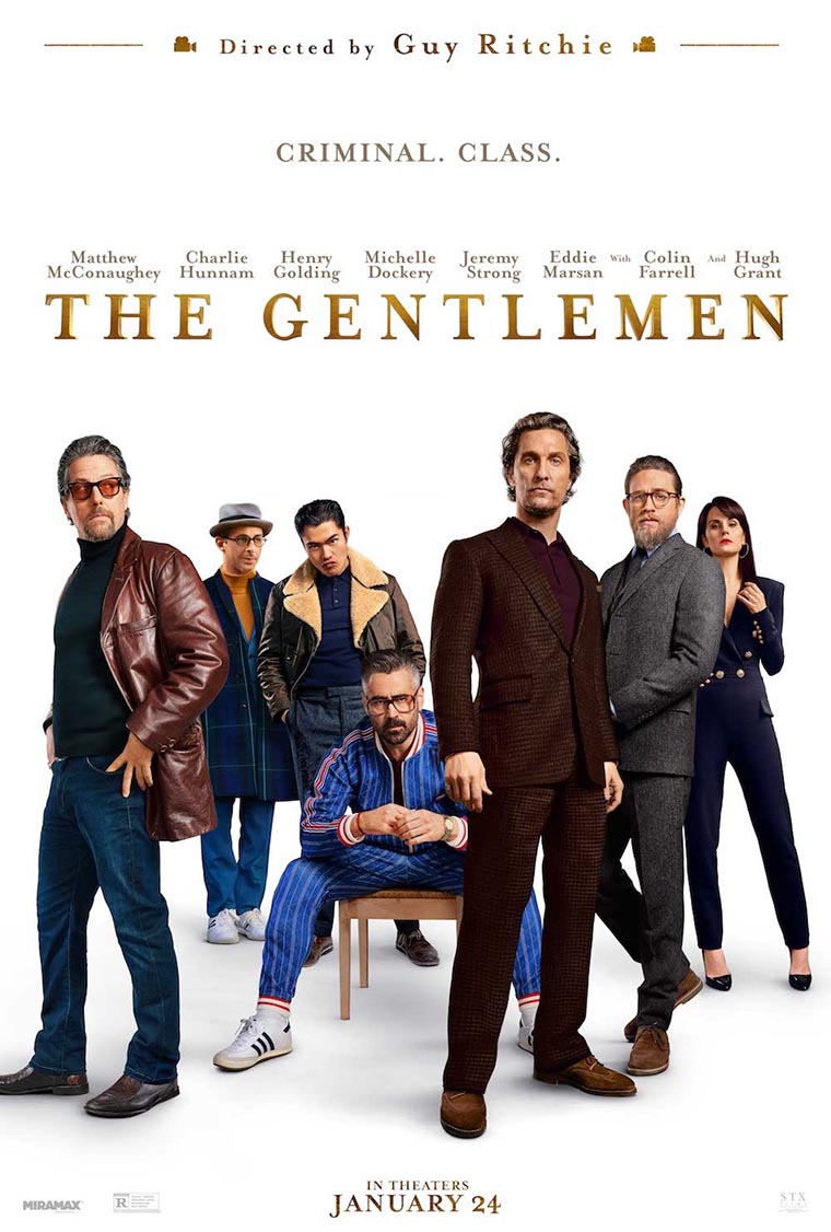 The Gentlemen, Guy Ritchie, 2020, poster