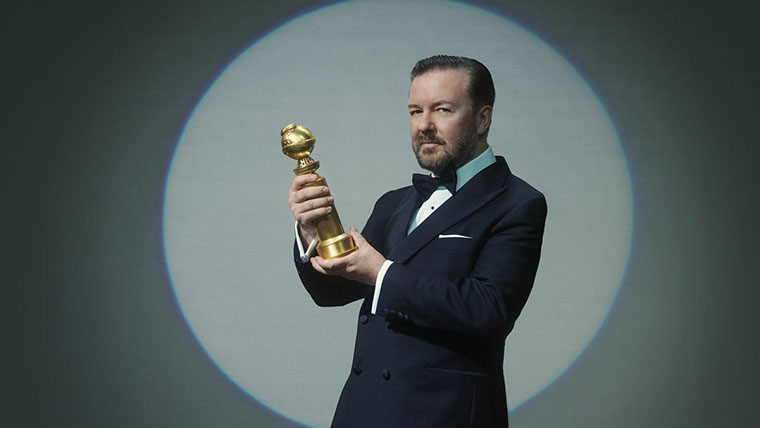 Globos de Oro, Golden Globes, 2020, Ricky Gervais