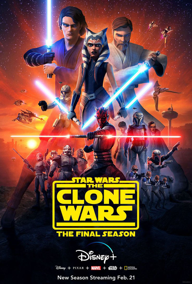 Star Wars: The Clone Wars, poster