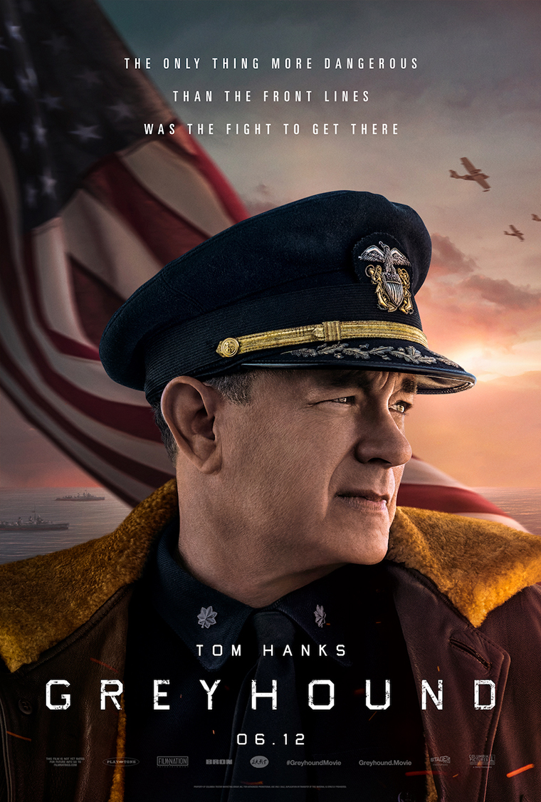 Greyhound, Tom Hanks, poster