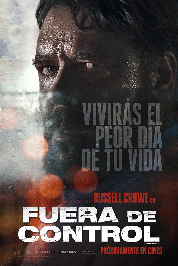 Unhinged, Russell Crowe, Fuera de Control