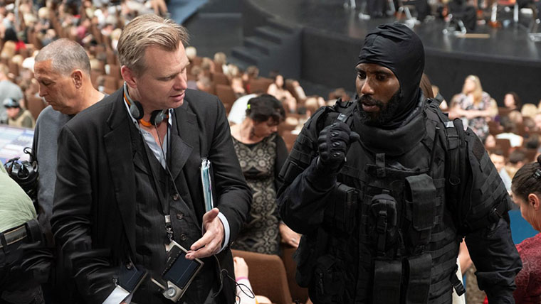 Christopher Nolan, Tenet, behind the scenes, bts