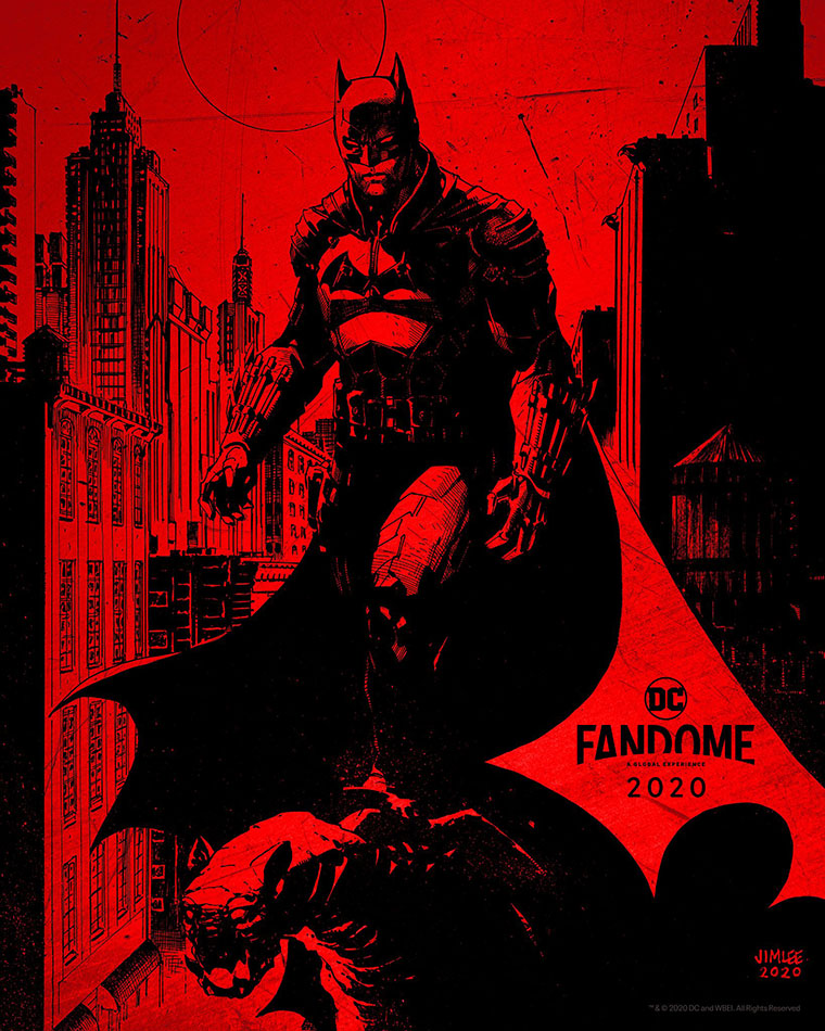 The Batman, poster, Jim Lee