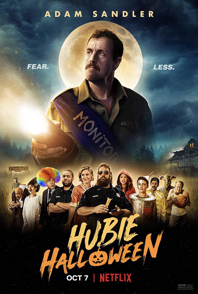 Hubie Halloween, Adam Sandler, Netflix, poster
