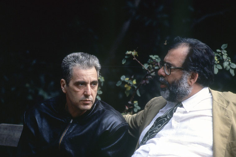 The Godfather III, Al Pacino, Francis Ford Coppola, bts, behind the scenes