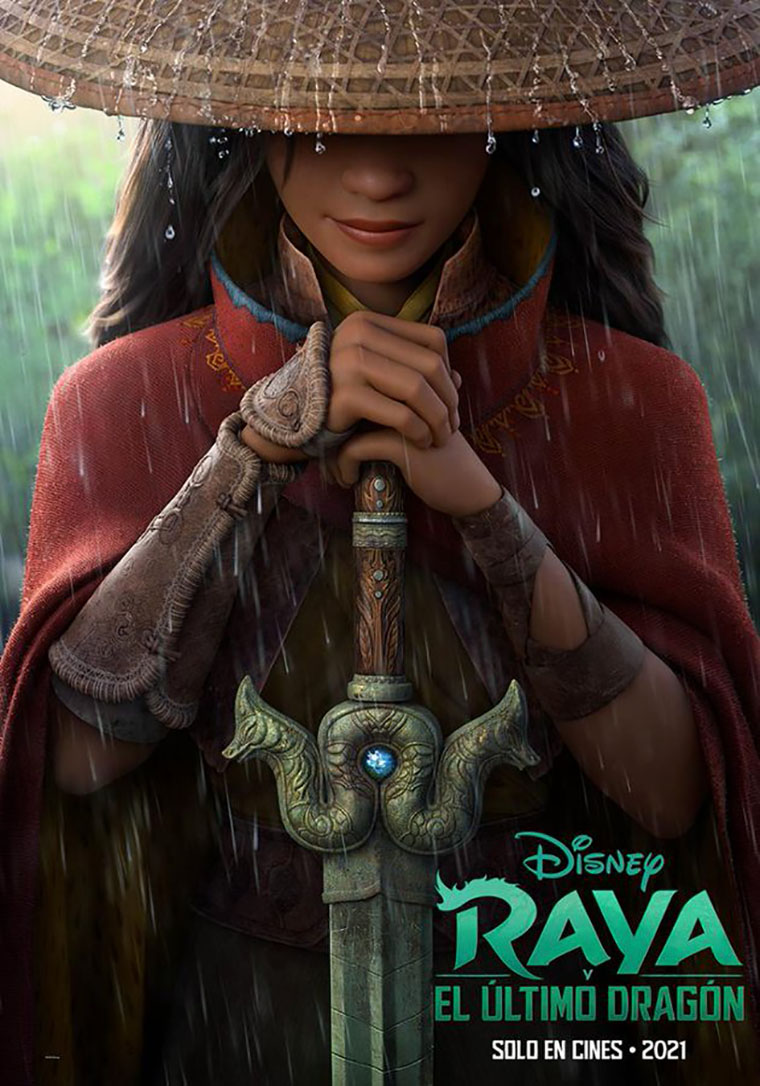 Raya and the Last Dragon, Raya y el último Dragón, Disney, póster